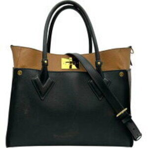 Louis Vuitton On My Side Black Monogram Calfskin Shoulder Bag